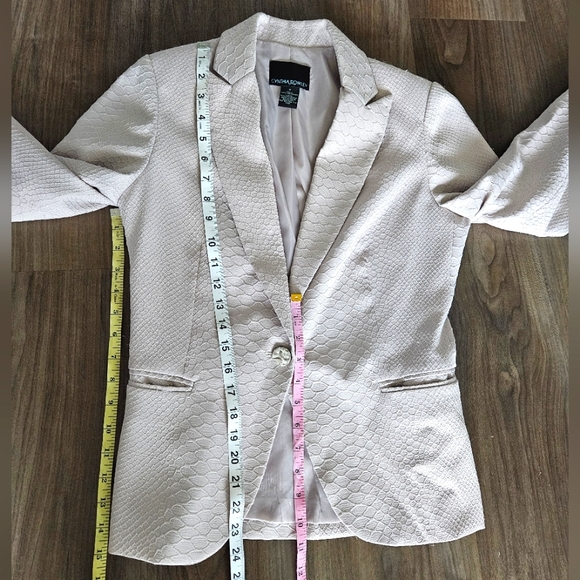 CYNTHIA ROWLEY Snake Pattern Blazer - Picture 12 of 13